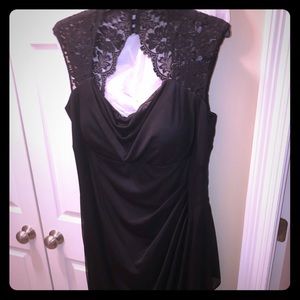 Black formal dress